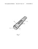 FLEXIBLE SPIRALLY-ROLLED POLYMER TUBE FOR MONITORING AND TREATMENT OF     BRAIN INJURIES diagram and image