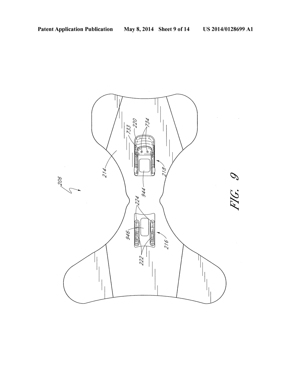 OPTICAL SENSOR INCLUDING DISPOSABLE AND REUSABLE ELEMENTS - diagram, schematic, and image 10