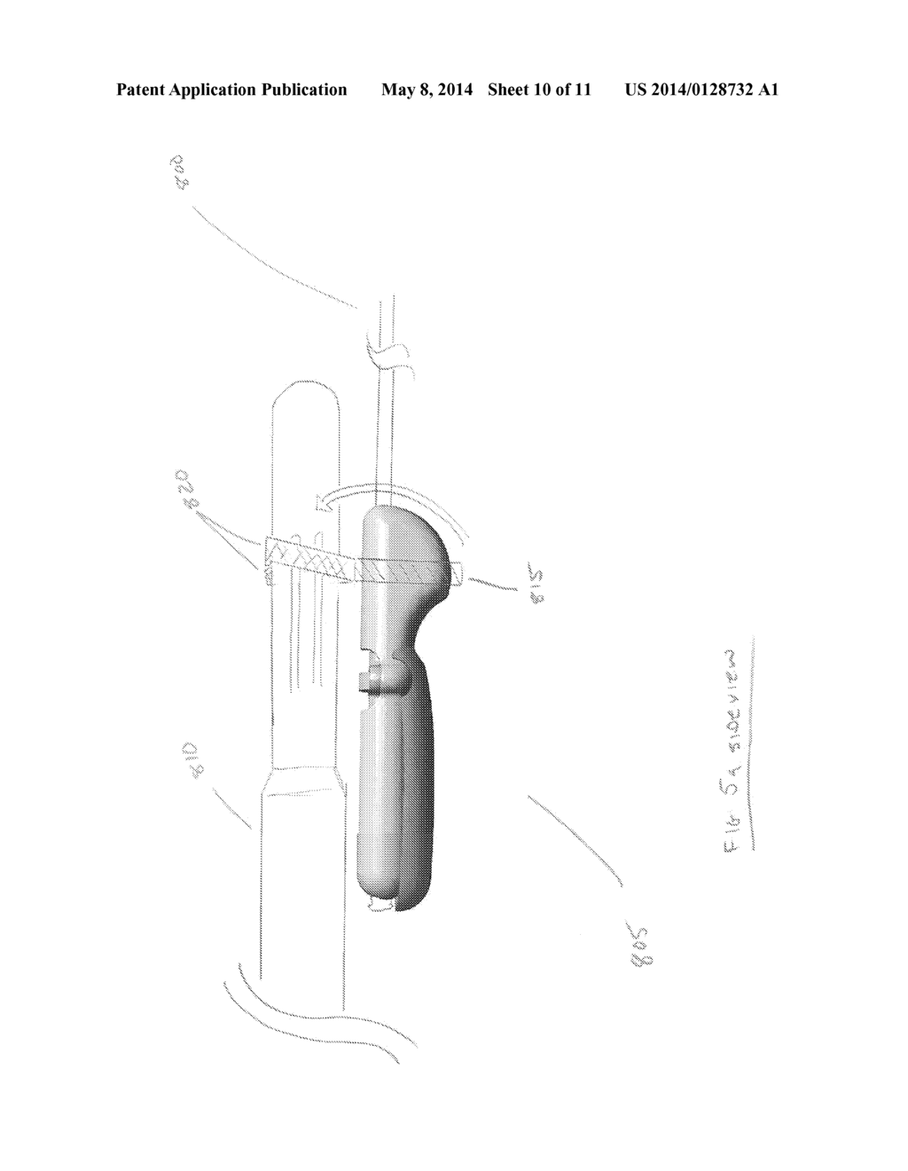 BIOPSY AND SONOGRAPHY METHOD AND APPARATUS FOR ASSESSING BODILY CAVITIES - diagram, schematic, and image 11