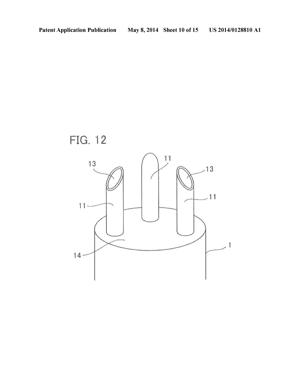 PERCUTANEOUS MEDICATION DEVICE AND NEEDLE FORMATION USED FOR THE DEVICE - diagram, schematic, and image 11