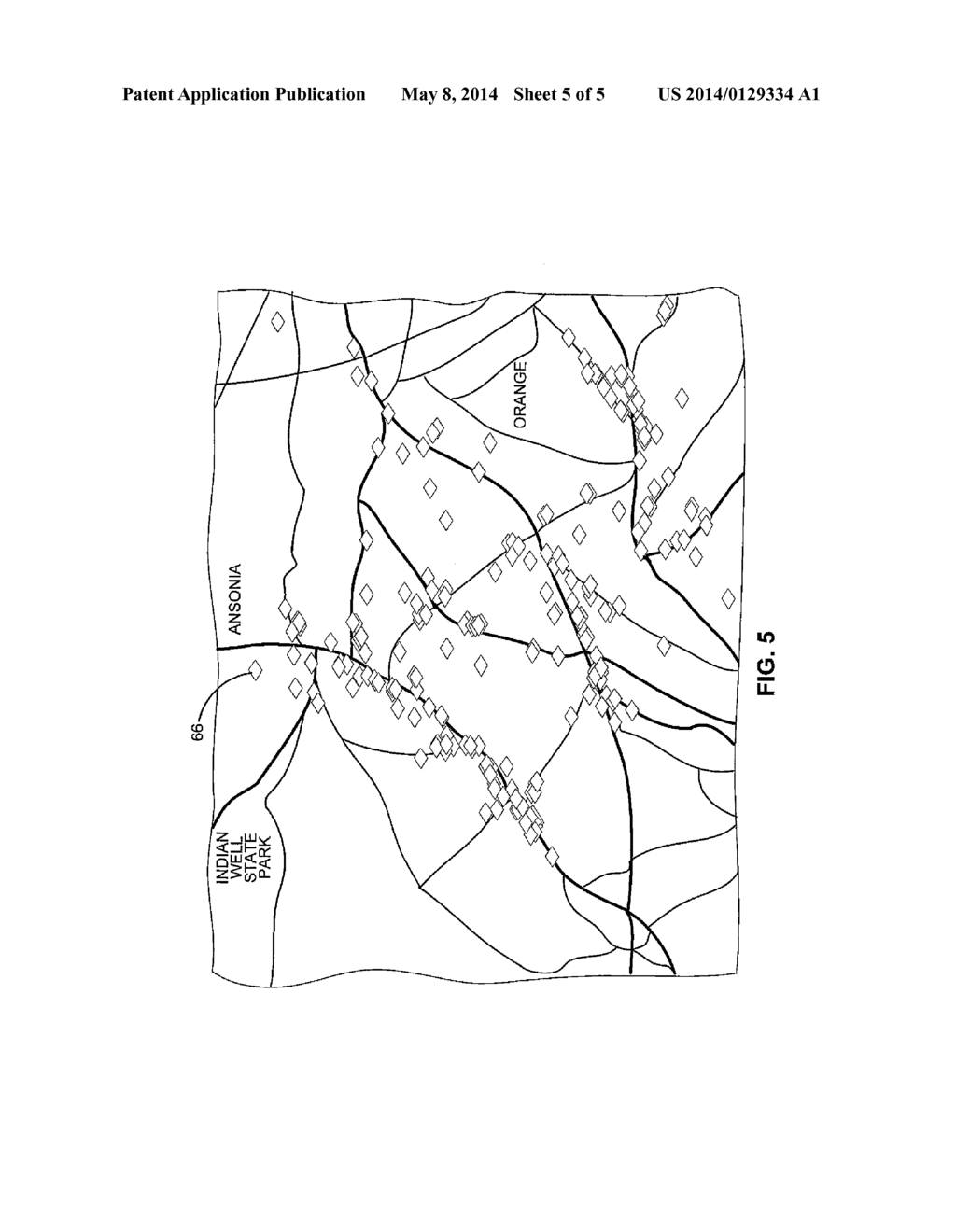 METHOD AND SYSTEM FOR MODELING CONSUMER ACTIVITY AREAS BASED ON SOCIAL     MEDIA AND MOBILE DATA - diagram, schematic, and image 06