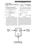 BOUNDARY SCAN PATH METHOD AND SYSTEM WITH FUNCTIONAL AND NON-FUNCTIONAL     SCAN CELL MEMORIES diagram and image