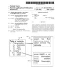 VIEWING HIERARCHICAL DOCUMENT SUMMARIES USING TAG CLOUDS diagram and image