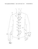 Article of Clothing Having Magnetic Fastening Assemblies diagram and image