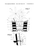 SELF-WATERING POT ASSEMBLY FOR PLANTS diagram and image