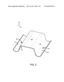 RETROFIT ROOF SYSTEM FOR CORRUGATED AND LOW PROFILE RIBBED METAL ROOF     PANELS AND CLIP THEREFOR diagram and image