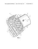 Air Filter Assemblies and Carrier Frames Having Vortex-Generating Flow     Guide diagram and image