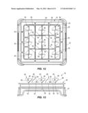 Air Filter Assemblies and Carrier Frames Having Vortex-Generating Flow     Guide diagram and image