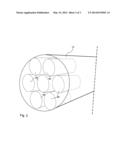 TURBOFAN ENGINE WITH CONVERGENT - DIVERGENT EXHAUST NOZZLE diagram and image