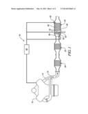 REGENERATION OF A PARTICULATE FILTER BASED ON A PARTICULATE MATTER     OXIDATION RATE diagram and image