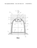 CAPSULE FOR PRESSURIZED DRINK EXTRACTION diagram and image