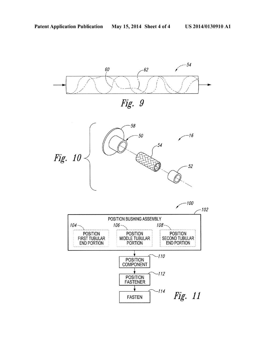 BUSHING ASSEMBLIES, BUSHING ASSEMBLY KITS, APPARATUSES INCLUDING BUSHING     ASSEMBLIES, AND ASSOCIATED METHODS - diagram, schematic, and image 05