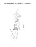 MANIFOLD FOR FILLING PLURAL CANNULAE, THE MANIFOLD INCLUDING A QUICK     RELEASE MECHANISM FOR SIMULTANEOUSLY HOLDING AND RELEASING THE CANNULAE     TO/FROM THE MANIFOLD diagram and image