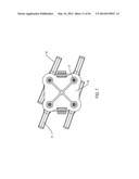 MANIFOLD FOR FILLING PLURAL CANNULAE, THE MANIFOLD INCLUDING A QUICK     RELEASE MECHANISM FOR SIMULTANEOUSLY HOLDING AND RELEASING THE CANNULAE     TO/FROM THE MANIFOLD diagram and image