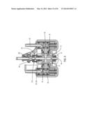 MANIFOLD FOR FILLING PLURAL CANNULAE, THE MANIFOLD INCLUDING A QUICK     RELEASE MECHANISM FOR SIMULTANEOUSLY HOLDING AND RELEASING THE CANNULAE     TO/FROM THE MANIFOLD diagram and image