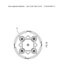 MANIFOLD FOR FILLING PLURAL CANNULAE, THE MANIFOLD INCLUDING A QUICK     RELEASE MECHANISM FOR SIMULTANEOUSLY HOLDING AND RELEASING THE CANNULAE     TO/FROM THE MANIFOLD diagram and image