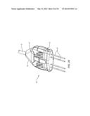 MANIFOLD FOR FILLING PLURAL CANNULAE, THE MANIFOLD INCLUDING A QUICK     RELEASE MECHANISM FOR SIMULTANEOUSLY HOLDING AND RELEASING THE CANNULAE     TO/FROM THE MANIFOLD diagram and image