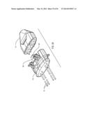 MANIFOLD FOR FILLING PLURAL CANNULAE, THE MANIFOLD INCLUDING A QUICK     RELEASE MECHANISM FOR SIMULTANEOUSLY HOLDING AND RELEASING THE CANNULAE     TO/FROM THE MANIFOLD diagram and image