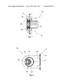 DEVICE FOR FASTENING A WINDOW BLIND diagram and image