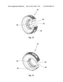 DEVICE FOR FASTENING A WINDOW BLIND diagram and image