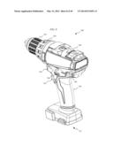 HIGH-POWER CORDLESS, HAND-HELD POWER TOOL INCLUDING A BRUSHLESS DIRECT     CURRENT MOTOR diagram and image