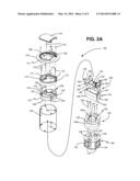 RECESSED POKE-THROUGH FITTING diagram and image