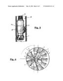 TWO-CENTRE ROTARY BORING BIT AND METHOD FOR DEEPENING AN EXISTING WELL diagram and image