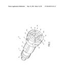 NON-ROTATING DRILL BIT FOR A DOWN-THE-HOLE DRILL HAMMER diagram and image