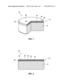 POLYCRYSTALLINE COMPACTS INCLUDING METALLIC ALLOY COMPOSITIONS IN     INTERSTITIAL SPACES BETWEEN GRAINS OF HARD MATERIAL, CUTTING ELEMENTS AND     EARTH-BORING TOOLS INCLUDING SUCH POLYCRYSTALLINE COMPACTS, AND RELATED     METHODS diagram and image