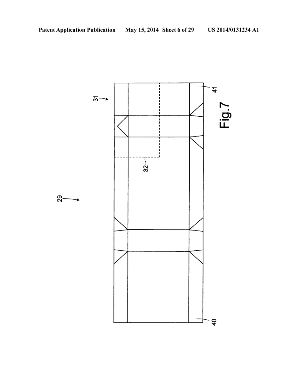 PACKET OF CIGARETTES, AND METHOD OF PRODUCING A PACKET OF CIGARETTES - diagram, schematic, and image 07