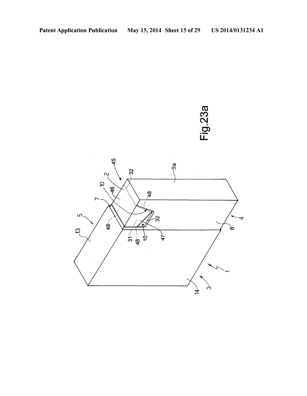 PACKET OF CIGARETTES, AND METHOD OF PRODUCING A PACKET OF CIGARETTES - diagram, schematic, and image 16