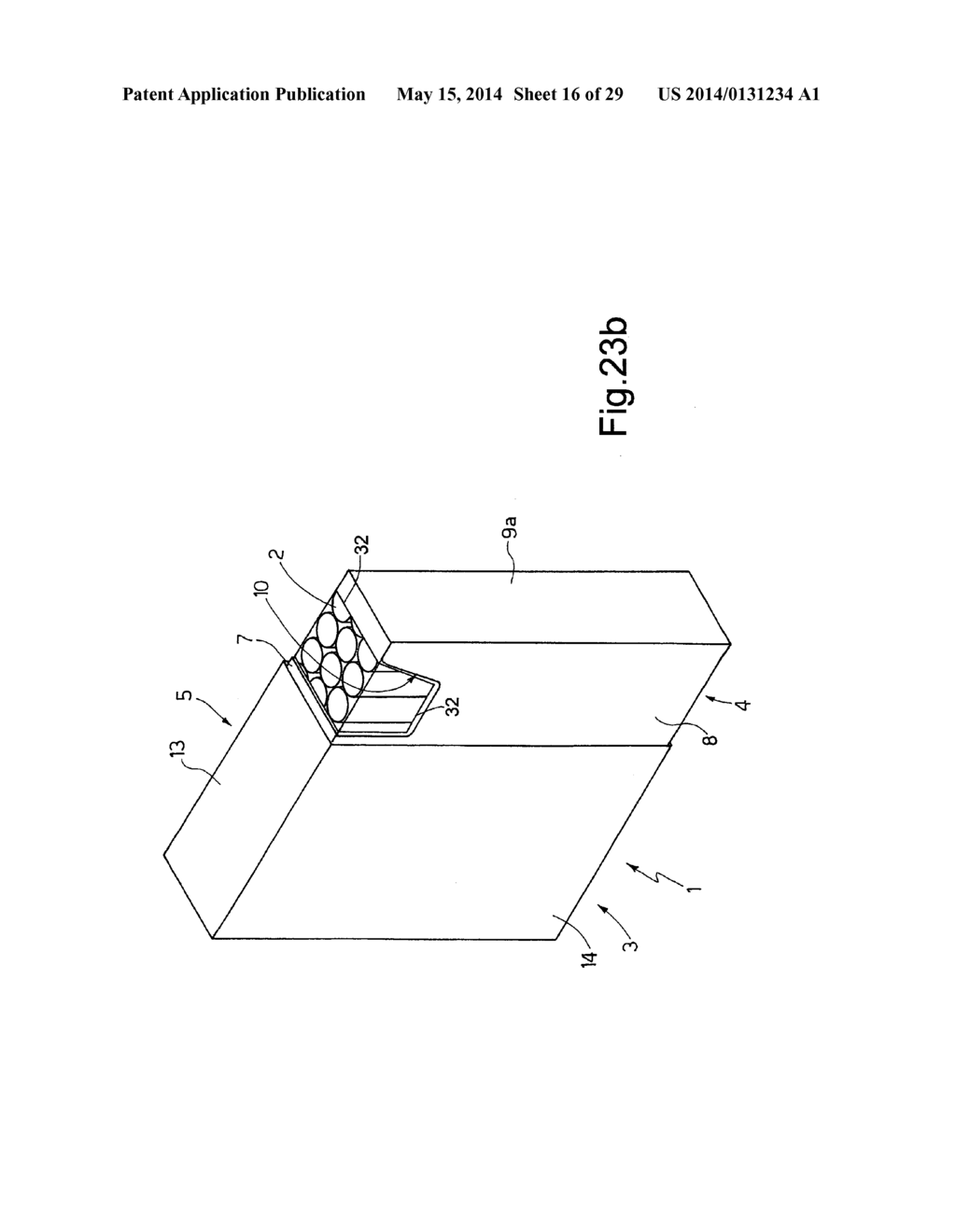 PACKET OF CIGARETTES, AND METHOD OF PRODUCING A PACKET OF CIGARETTES - diagram, schematic, and image 17