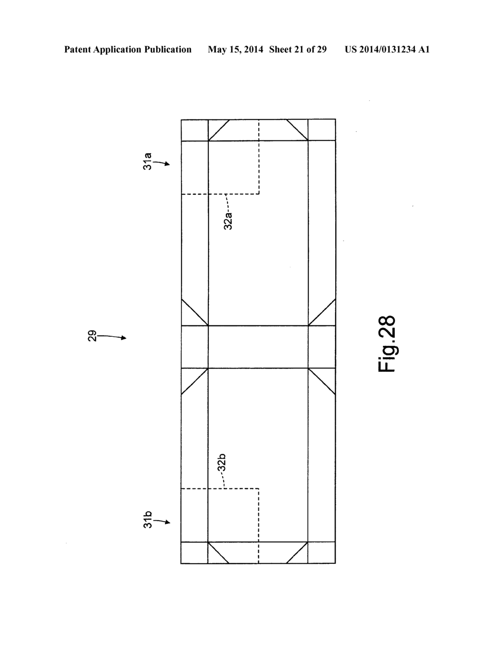 PACKET OF CIGARETTES, AND METHOD OF PRODUCING A PACKET OF CIGARETTES - diagram, schematic, and image 22