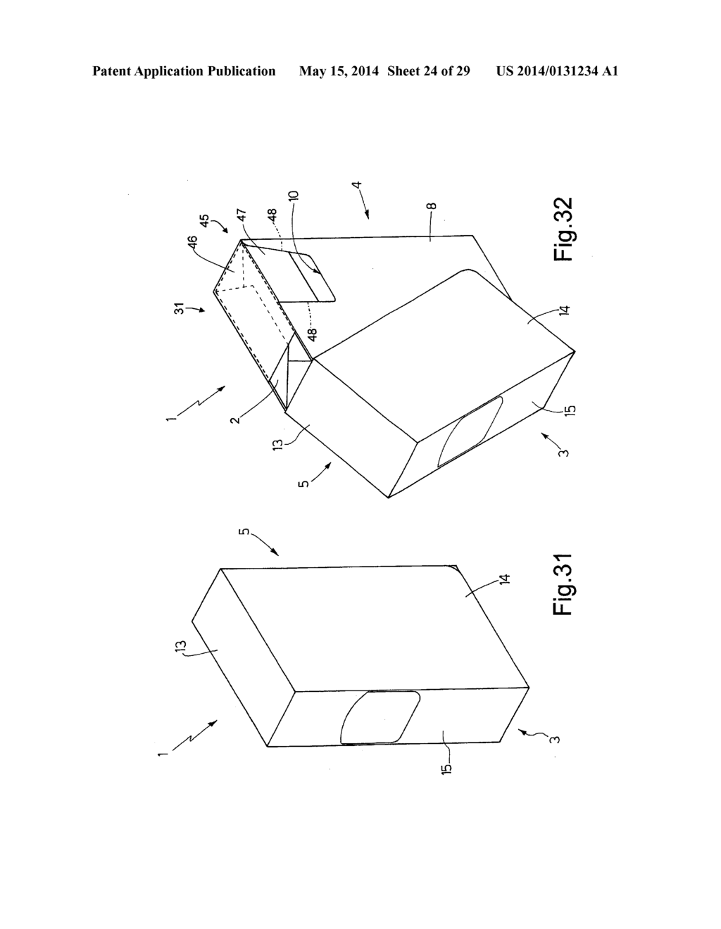 PACKET OF CIGARETTES, AND METHOD OF PRODUCING A PACKET OF CIGARETTES - diagram, schematic, and image 25