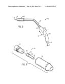 WELDING GUN HAVING NON-THREADING CONTACT TIP diagram and image