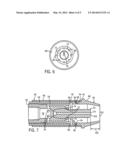 WELDING GUN HAVING NON-THREADING CONTACT TIP diagram and image