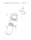 WELDING GUN HAVING NON-THREADING CONTACT TIP diagram and image