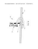 DEVICES AND METHODS FOR SECURING SKIS, SNOWBOARDS, ETC. TO CROSSBARS OF     VEHICLE ROOF RACKS diagram and image