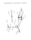 DEVICES AND METHODS FOR SECURING SKIS, SNOWBOARDS, ETC. TO CROSSBARS OF     VEHICLE ROOF RACKS diagram and image