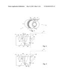 AIRCRAFT TURBOJET ENGINE THRUST REVERSER WITH A REDUCED NUMBER OF LATCHES diagram and image