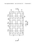 ELECTRONIC DEVICE HAVING RADIATION-PRODUCED CONTAINMENT REGIONS AND     PROCESSES FOR MAKING SAME diagram and image