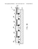 ELECTRONIC DEVICE HAVING RADIATION-PRODUCED CONTAINMENT REGIONS AND     PROCESSES FOR MAKING SAME diagram and image