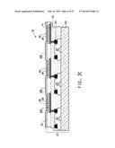 ELECTRONIC DEVICE HAVING RADIATION-PRODUCED CONTAINMENT REGIONS AND     PROCESSES FOR MAKING SAME diagram and image