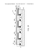 ELECTRONIC DEVICE HAVING RADIATION-PRODUCED CONTAINMENT REGIONS AND     PROCESSES FOR MAKING SAME diagram and image