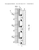 ELECTRONIC DEVICE HAVING RADIATION-PRODUCED CONTAINMENT REGIONS AND     PROCESSES FOR MAKING SAME diagram and image