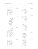 HETEROLEPTIC IRIDIUM CARBENE COMPLEXES AND LIGHT EMITTING DEVICE USING     THEM diagram and image