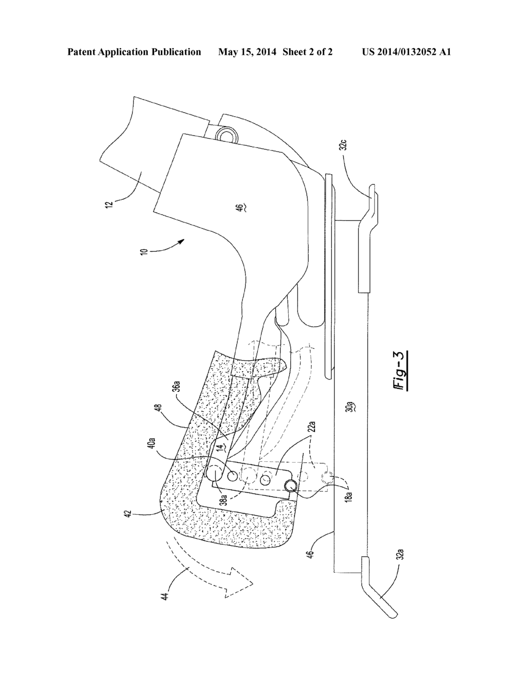 TIP-UP SEAT WITH CONCEALED SUPPORT STRUCTURE - diagram, schematic, and image 03