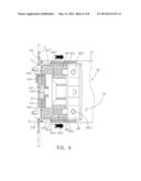 TRACK-BEARING CABINET FASTENER diagram and image