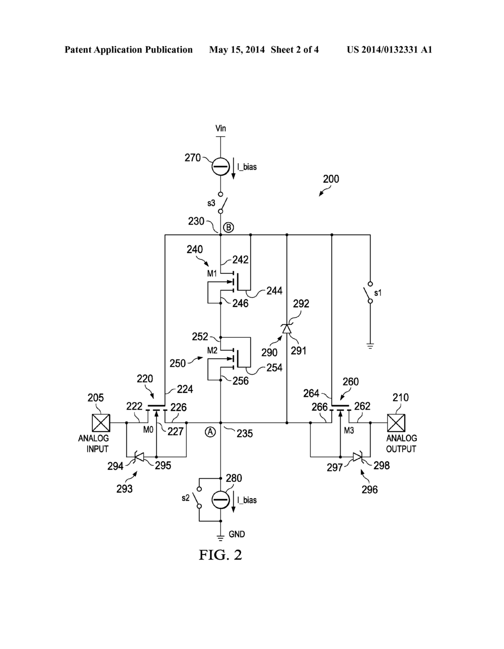 Wide Common Mode Range Transmission Gate - diagram, schematic, and image 03