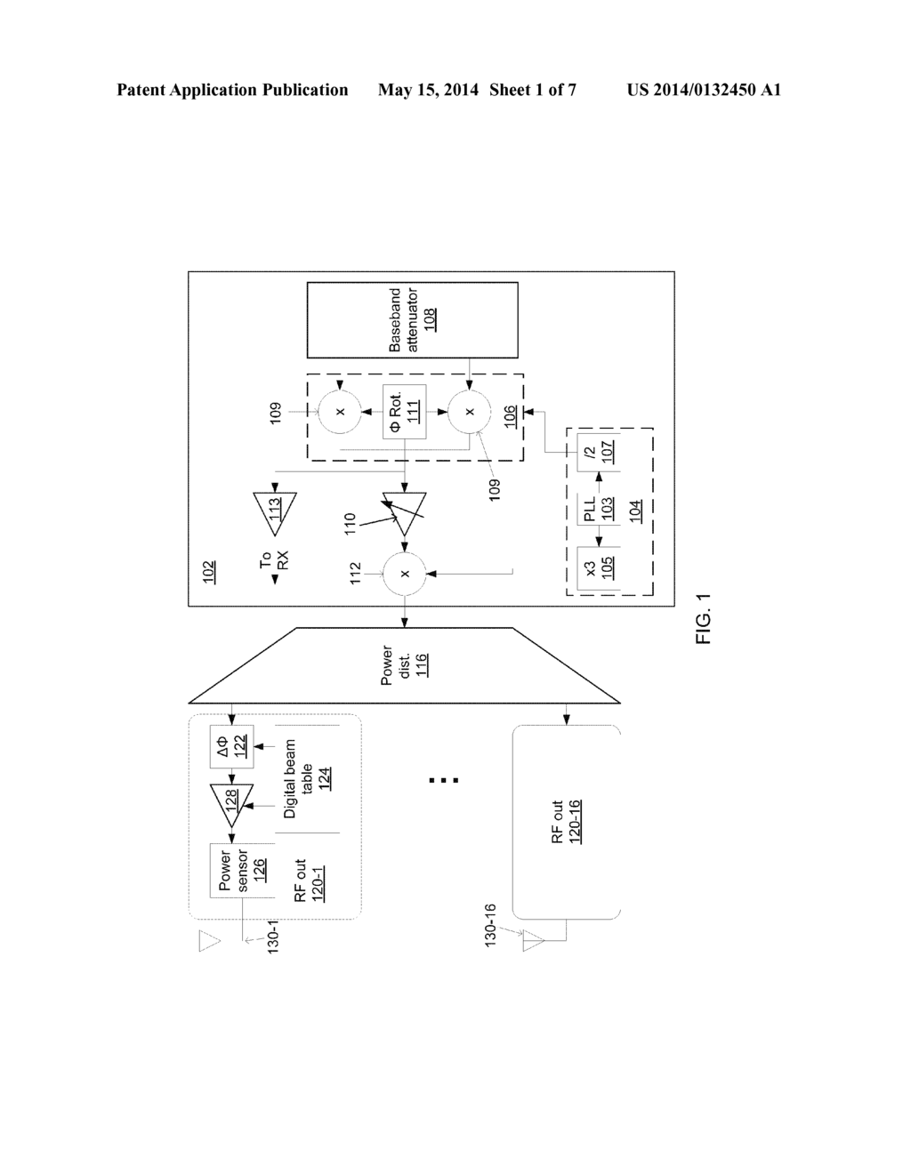 PHASED-ARRAY TRANSCEIVER FOR MILLIMETER-WAVE FREQUENCIES - diagram, schematic, and image 02